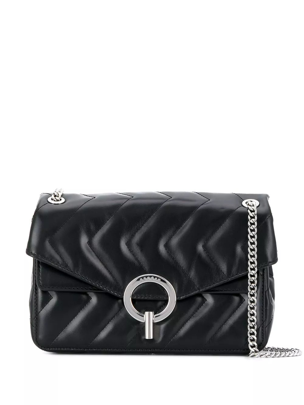 Affordable SANDRO Yza quilted shoulder bag Women 0119