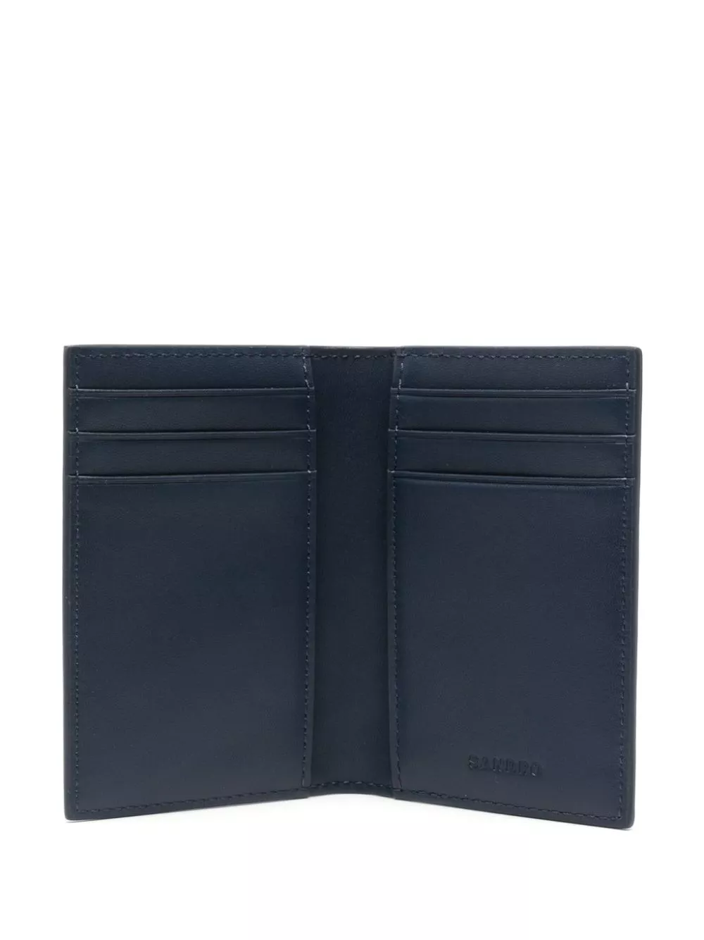 Affordable SANDRO leather bi-fold card holder Men 0113